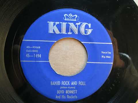 *Boyd Bennett And His Rockets*  |  Banjo Rock And Roll  |  1955  Vinyl 45