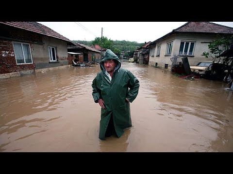 Alarmstufe Rot: Nach sintflutartigem Regen Hochwasser in Bulgarien und Griechenland