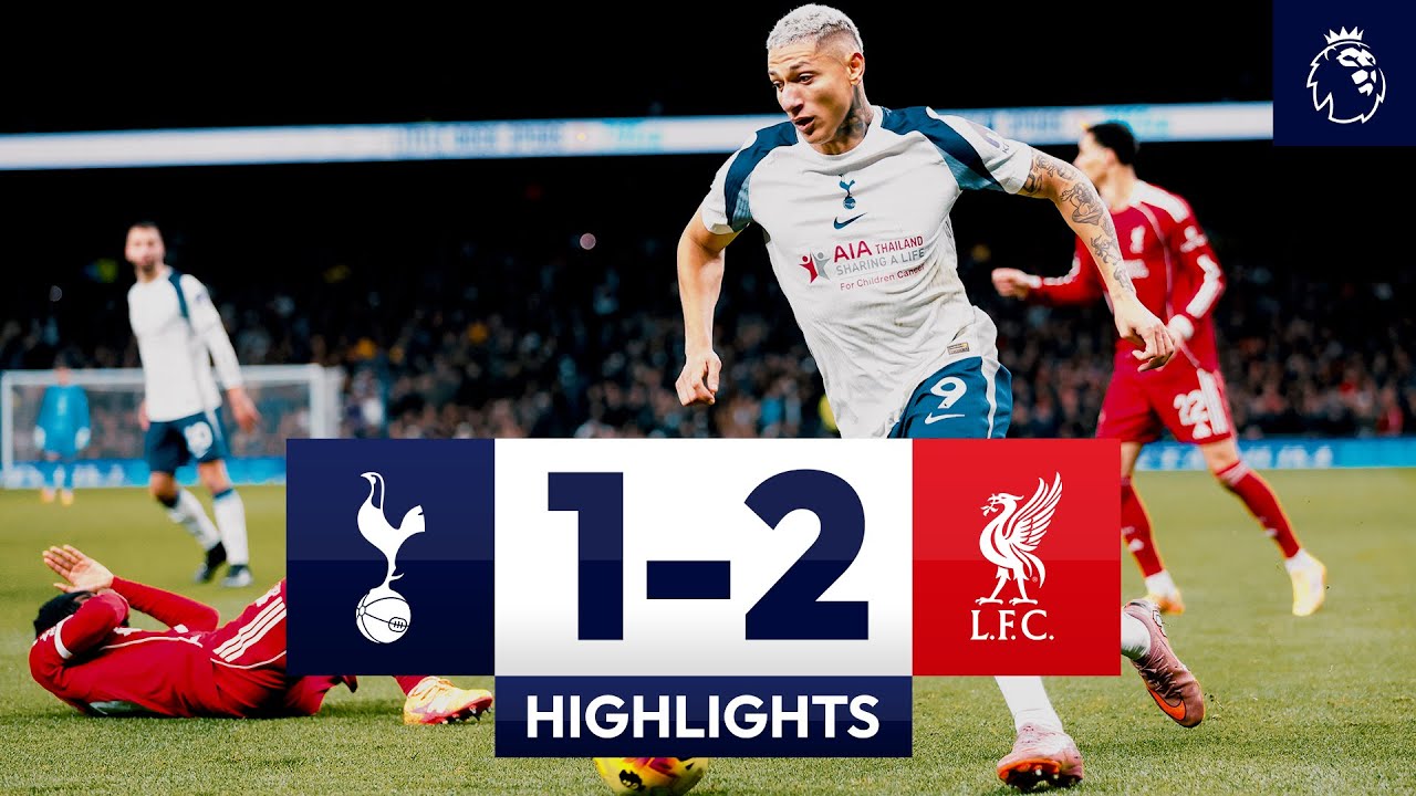 Tottenham Hotspur vs Liverpool Highlights