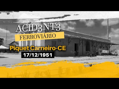 Piquet Carneiro 1951 - One of the Biggest Railway Accidents in Brazil!