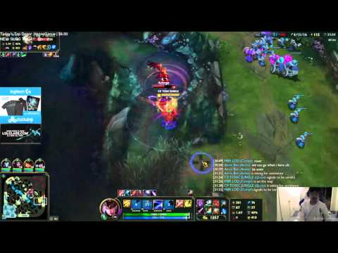 C9 Rush vs Revenge - Quinn vs Riven Outplay - League of Legends