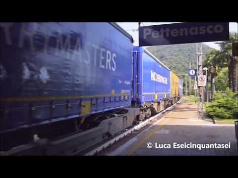 DT E193.475 "Domodossola" più E193.476 "Novara" SBB CI con un TEC NO B. - Domo II in trasito...