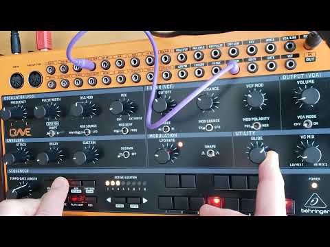 Three new (to me) features on the Behringer Crave.