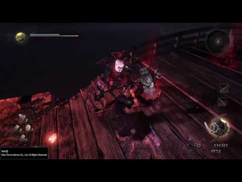 Nioh Sub-Mission Boss - Shura the Bridge Ghost