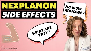 How do I manage NEXPLANON side effects??