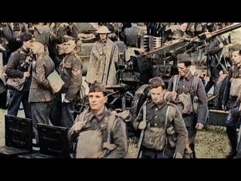 Allied Forces Prepare for Operation Overlord | Colorized World War II