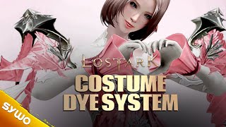The New LOST ARK DYE System