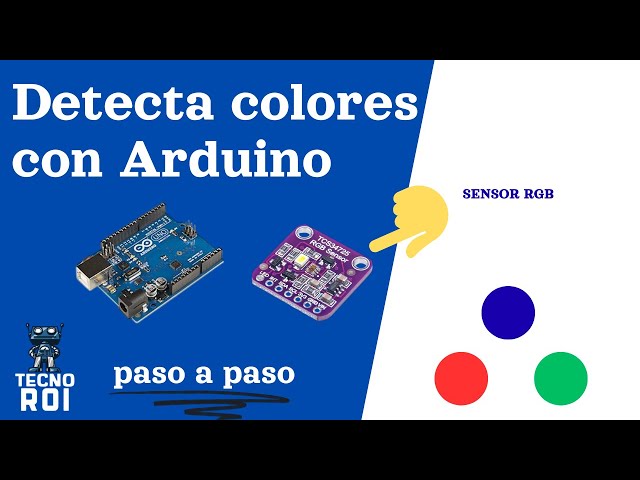 Vídeo relacionado con Módulo de reconocimiento de sensor de color de luz TCS34725 RGB