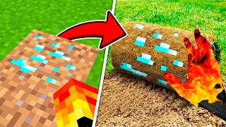 A CADA CORAÇÃO o MINECRAFT fica MAIS REALISTA!