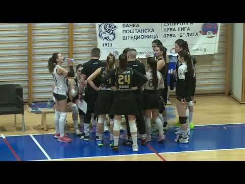 ŽENSKA ODBOJKA: Partizan - Omladinac 3:1 / 18. kolo Superlige (22.02.2025.)