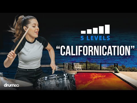 Play "Californication" On The Drums | 5 Levels