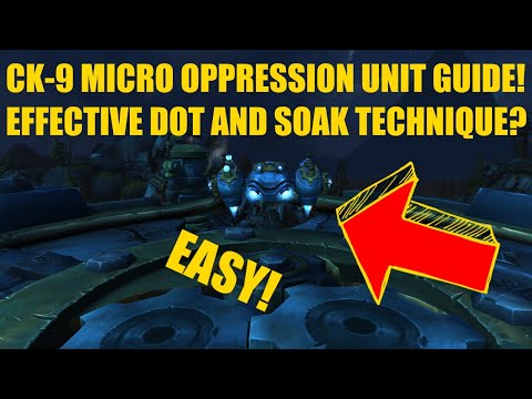 CK-9 MICRO OPPRESSION UNIT Pet Battle EFFECTIVE DOT AND SOAK TECHNIQUE?!