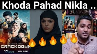 Crackdown Voot original Web Series Review | Crackdown all Episodes Review |voot new original Series