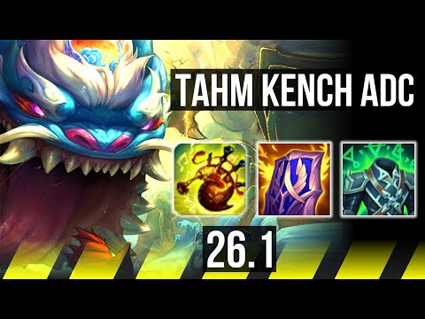 TAHM KENCH & Senna vs VAYNE & Milio (ADC) | 5k gold comeback | EUW Diamond | 26.1