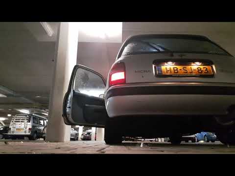 Nissan Micra 1.3 with Janspeed and apexi muffler quick rev