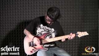 Video thumbnail for SCHECTER HELLRAISER EXTREME MAPLE C-1 FR DEMO BY ANGELO RICUCCI by Goldmusicsrl