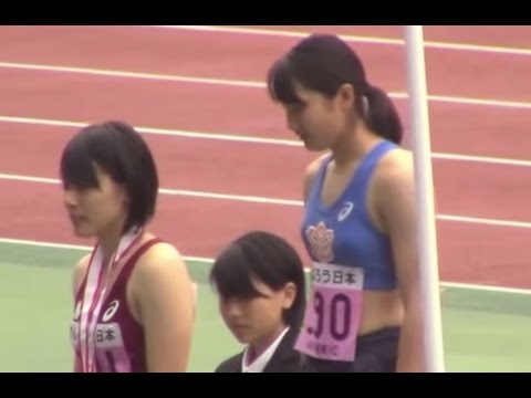 2015関東インカレ陸上 女子棒高跳 表彰式　日体大エッサッサ