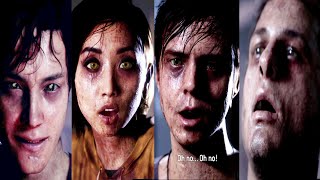 All Characters Turning Into Werewolves (Jacob, Emma, Dylan, Kaitlyn, Max, Laura) - THE QUARRY video