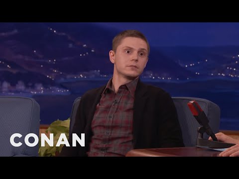 Evan Peters On His Craziest Scene In "American Horror Story" | CONAN on TBS