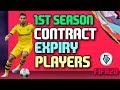 FIFA 20: 1ST SEASON CONTRACT EXPIRY PLAYERS FIFA 20: 1ST SEASON CONTRACT EXPIRY PLAYERS