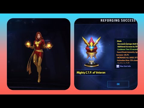 Mighty CTP of Veteran - Jean Grey Timeline Battle Showcase.