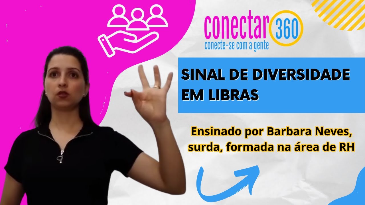 Sinal de Diversidade em LIBRAS