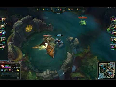 S-Class: Blitz and Kog'Maw vs. Taric and Jhin (Early game)