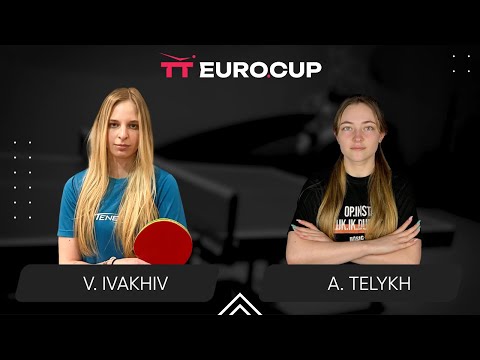 14:05 Valeriia Ivakhiv - Anastasiia Telykh 27.09.2024 TT Euro.Cup Women Ukraine Star. TABLE 4