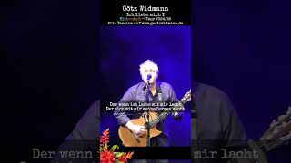 #götzwidmann - Ich liebe mich I (#live) |  #liedermacher #selbstliebe #konzert  #musik