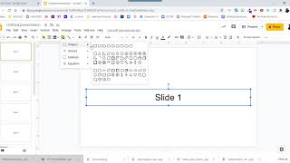 Google Slides: Adding action buttons