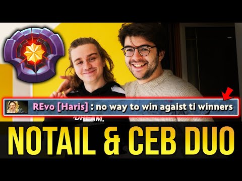 "No way to win against TI Winners" - N0taiL & Ceb DUO in pubs DOTA 2