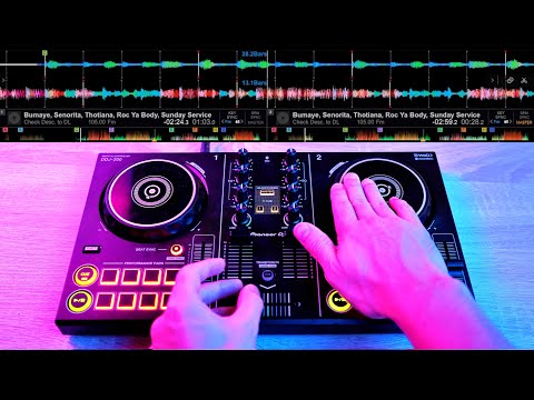 PRO DJ DOES INSANE DJ TRICKS ON THIS "TOY CONTROLER" - Fast and Creative DJ Mixing Ideas