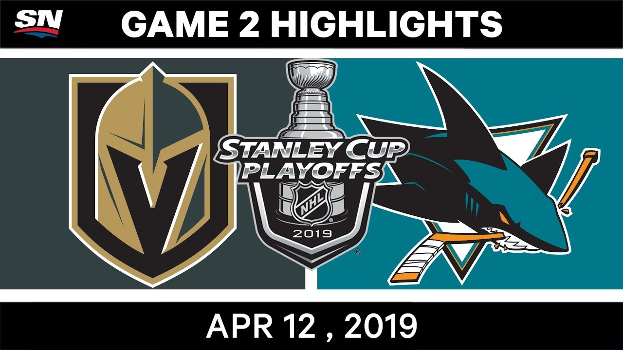 Vidéo: Un MATCH de MALADE MENTAL entre Vegas et San Jose...