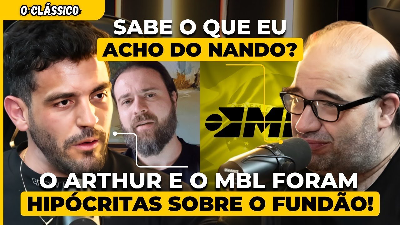 GORGONOID e SERGIO SACANI FALAM sobre NANDO MOURA, MBL e ARTHUR DO VAL (MAMÃEFALEI) | REDCAST