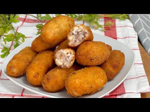 CROQUETAS DE JAMON 🌟 Mi TRUCO para que tengan más SABOR