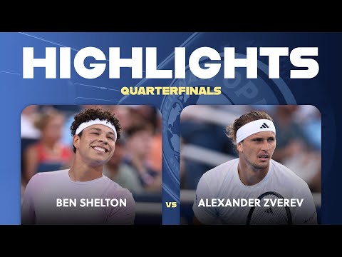 Shelton vs. Zverev | Cincinnati Open | Quarterfinals