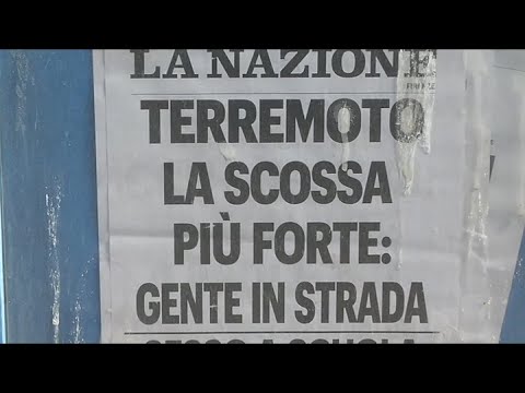 Terremoto, notte di paura nel Chianti