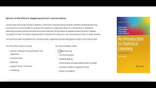 A great book for data science and machine learning beginners !