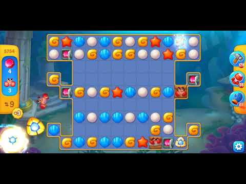 Fishdom. 5754 level no boosters and diamonds