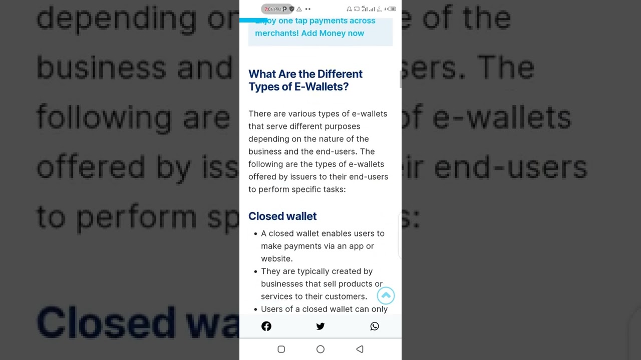 Different Types of Digital Wallets – A Comprehensive Guide!