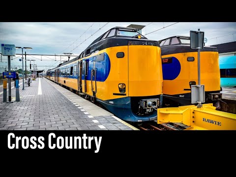 Train Cab Ride NL / Cross Country / Amsterdam - Almere - Leeuwarden / ICM Intercity / October 2021