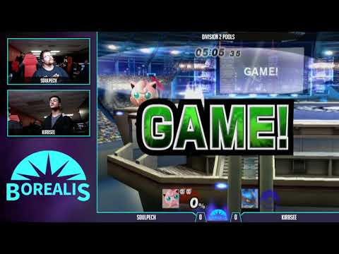 Soulpech (Jigglypuff) vs Kirbsee (Lucario, Wolf) - Borealis Project M Pools