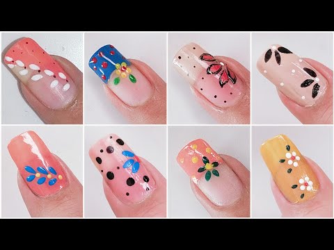 20+ Nail Art designs For Beginners ❤️ Trending Nail Designs 🤩 Tendencies de uñas 2024