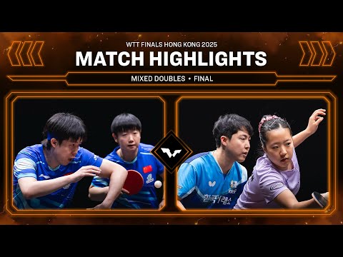 Wang/Sun vs Lim/Shin | XD Final | #WTTHongKong 2025