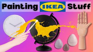Painting On Ikea Stuff