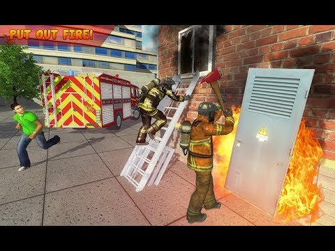 American FireFighter City Rescue 2018 (By UniBit) Gameplay HD