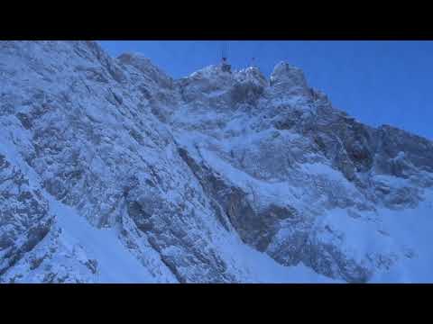 Zugspitze: Fahrt mit der neuen Zugspitz-Seilbahn von Eibsee bis Zugspitz Gipfel