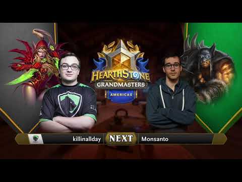 killinallday vs Monsanto | 2021 Hearthstone Grandmasters Americas | Decider | Season 1 | Week 5