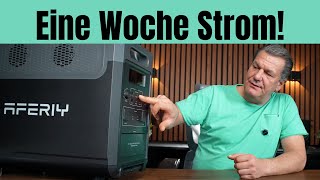 Eine Woche Strom! Ohne laden! MEGA AFARIY P310 das Strommonster!