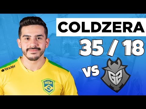 CS:GO POV - COLDZERA 35/18 vs. G2 @ IEM Katowice 2019 [MIBR vs G2]